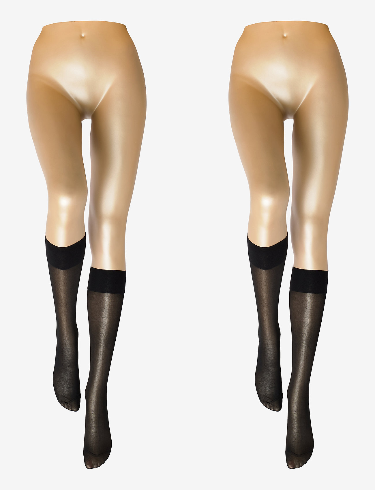 Decoy - DECOY kneehigh legvitali 2p 40 - svart - 1