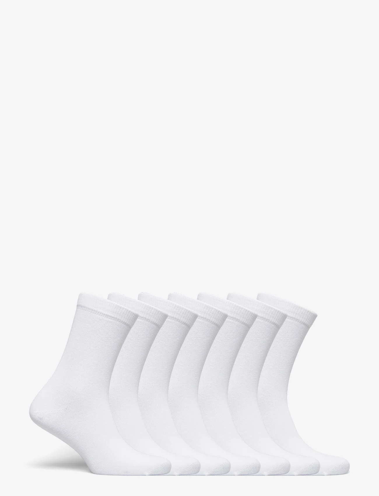 Decoy - DECOY 7-pack ankle sock cotton - de laveste prisene - vit - 1