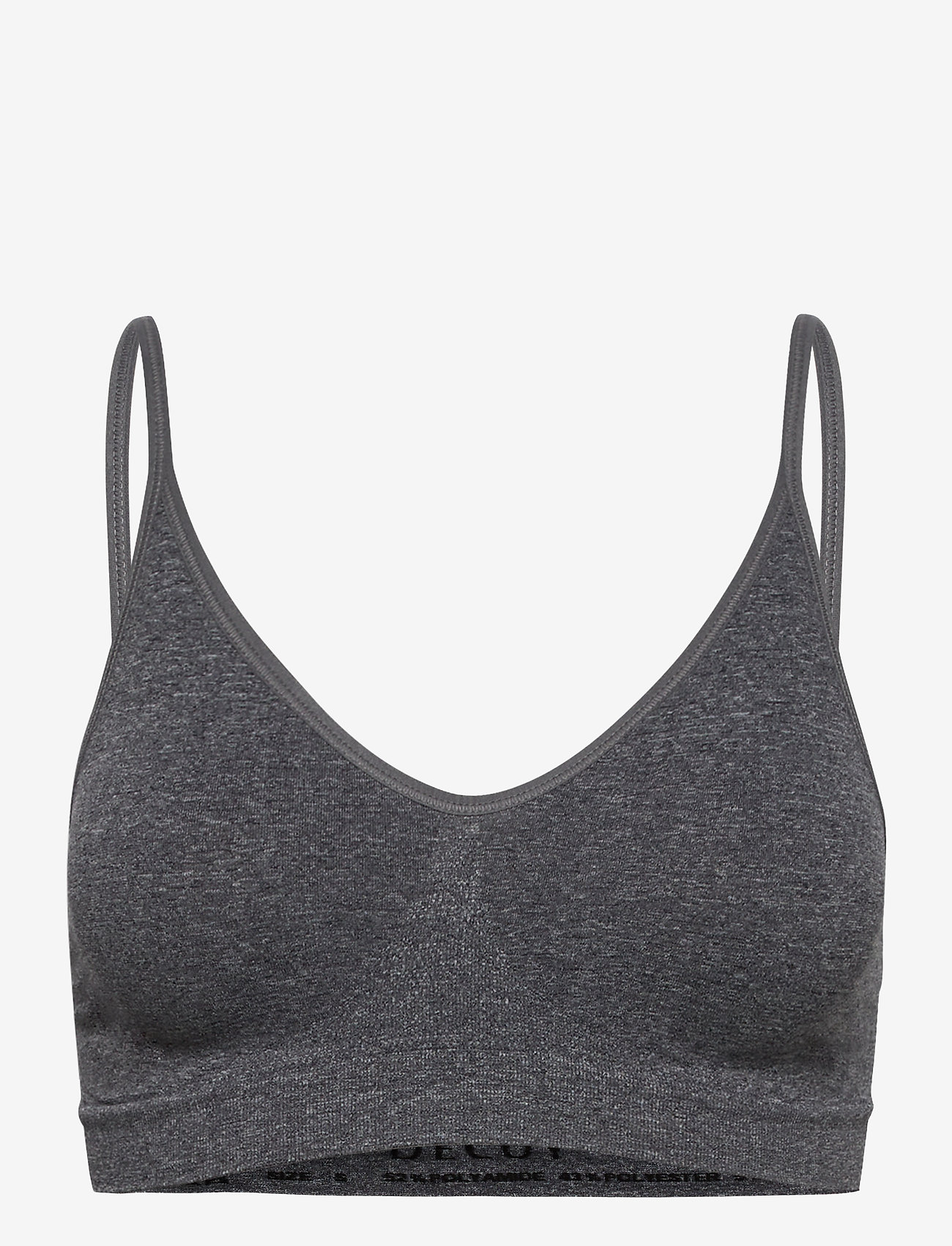 Decoy - DECOY bra top w/narrow straps - tank top-bh'er - grey - 1
