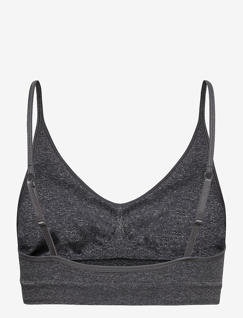 Decoy - DECOY bra top w/narrow straps - toppiliivit - grey - 3