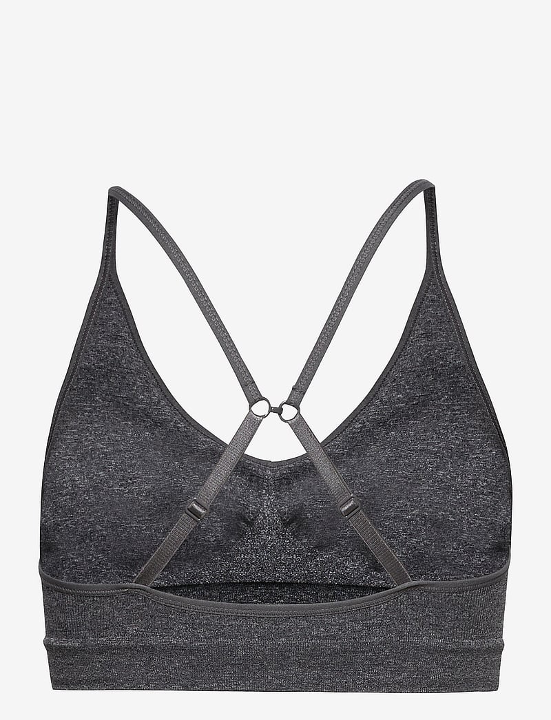 Decoy - DECOY bra top w/narrow straps - toppiliivit - grey - 4