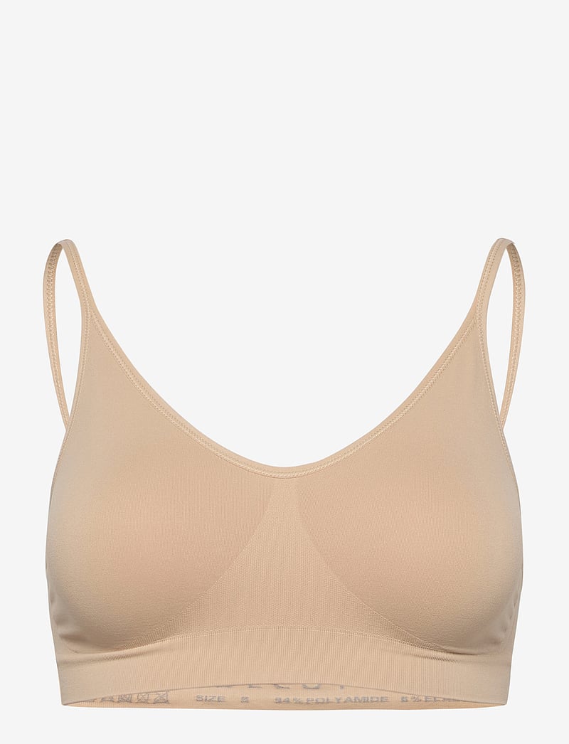 Decoy - DECOY bra top w/narrow straps - tank top-bh'er - nude - 0