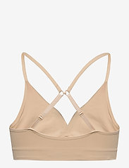 Decoy - DECOY bra top w/narrow straps - liemenėlės, dėvimos po berankoviais marškinėliais - nude - 2