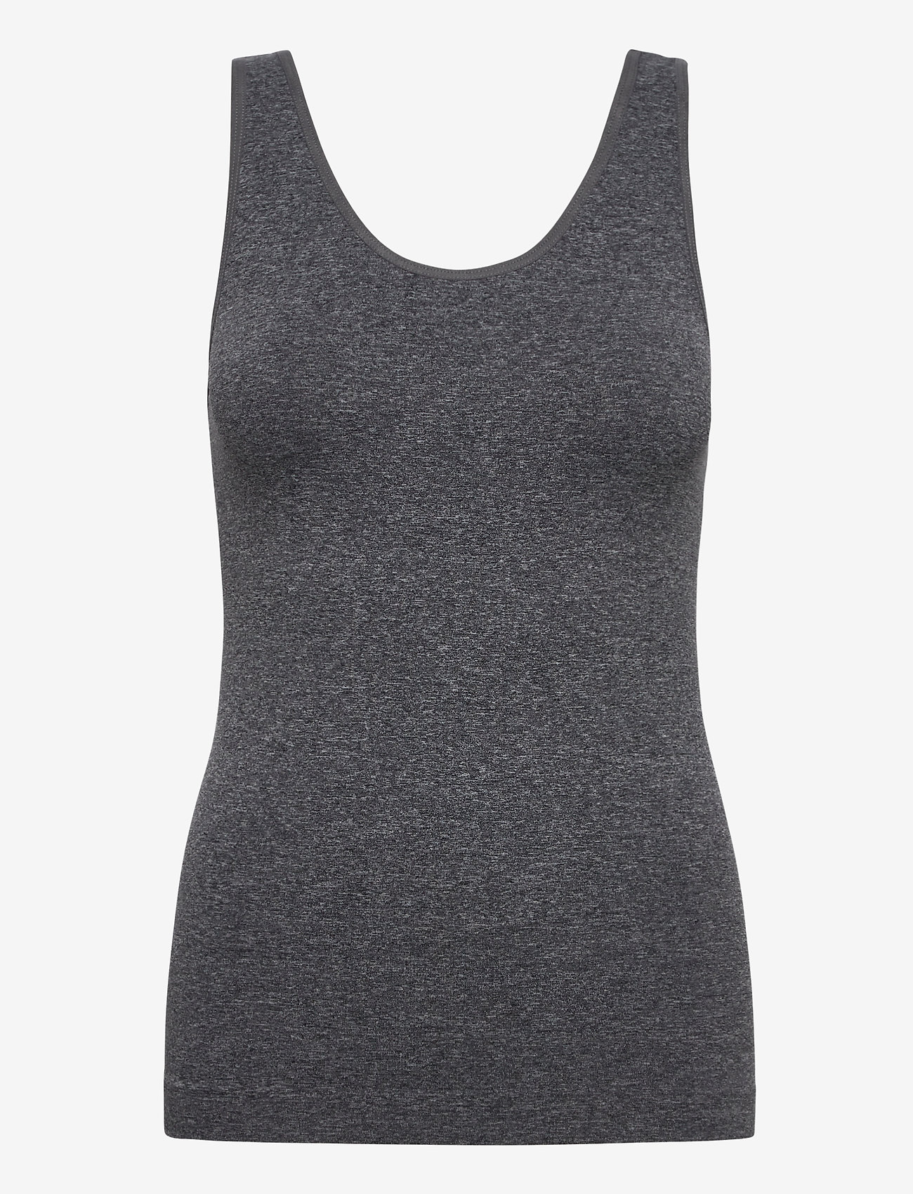 Decoy - DECOY top w/wide straps - Ärmellose tops - grey - 1