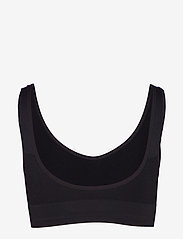 Decoy - DECOY bra top w/wide straps - bh-linnen - black - 1