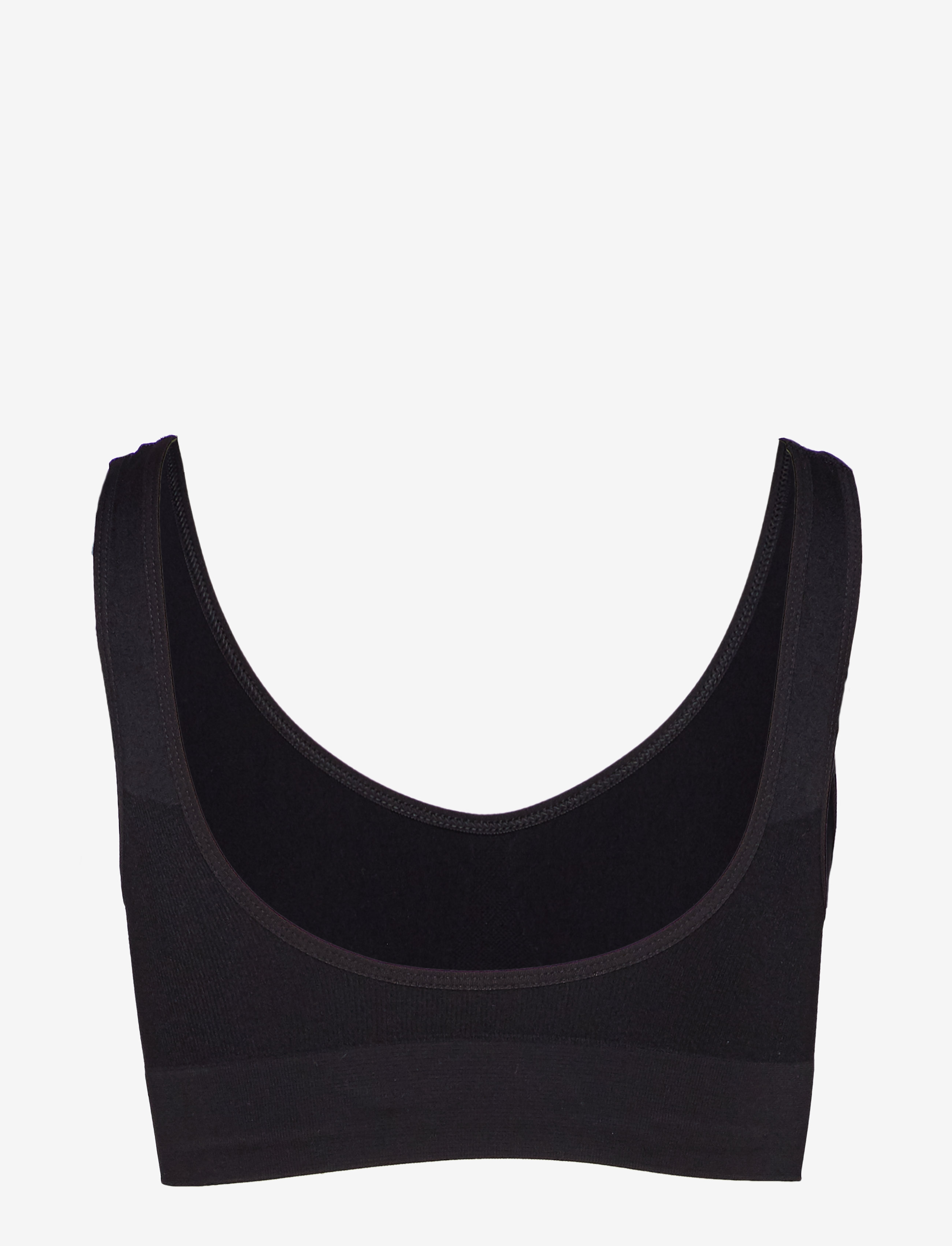 Decoy - DECOY bra top w/wide straps - tank top rinnahoidjad - black - 2