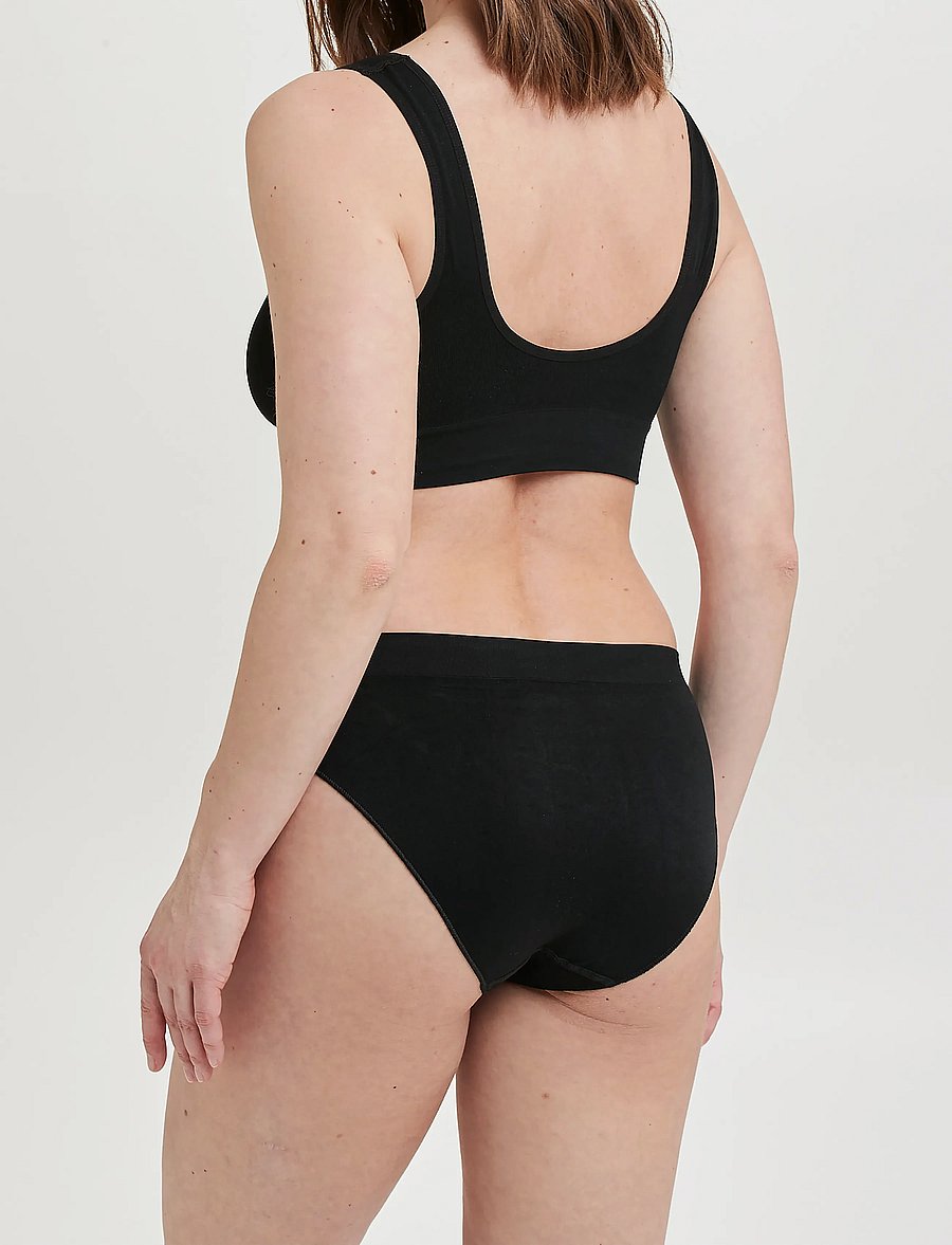 Decoy - DECOY bra top w/wide straps - tank top rinnahoidjad - black - 3