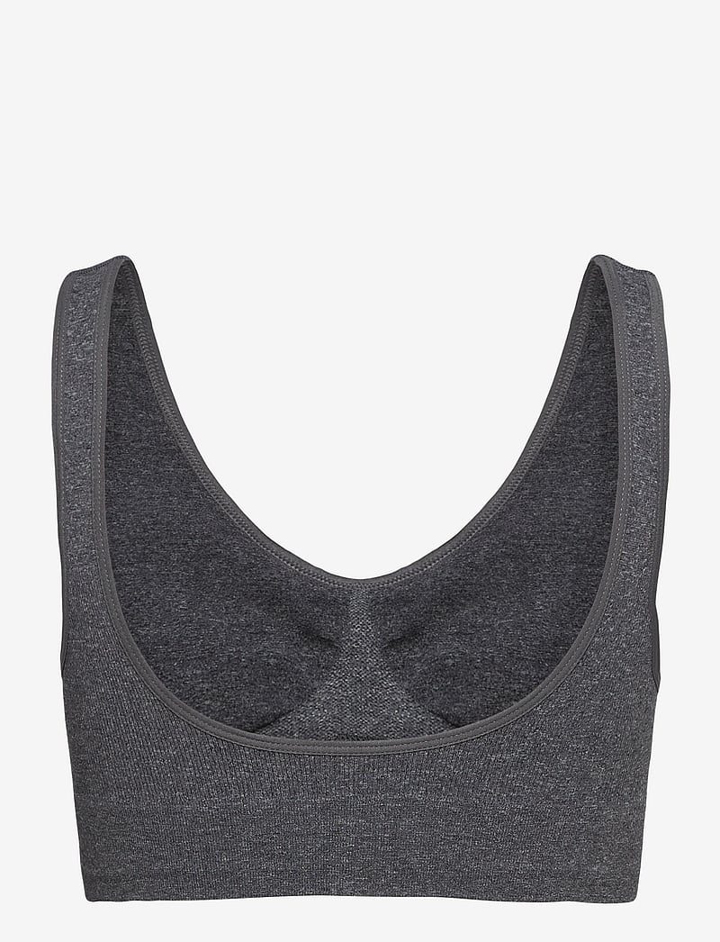 Decoy - DECOY bra top w/wide straps - bh-linnen - grey - 2