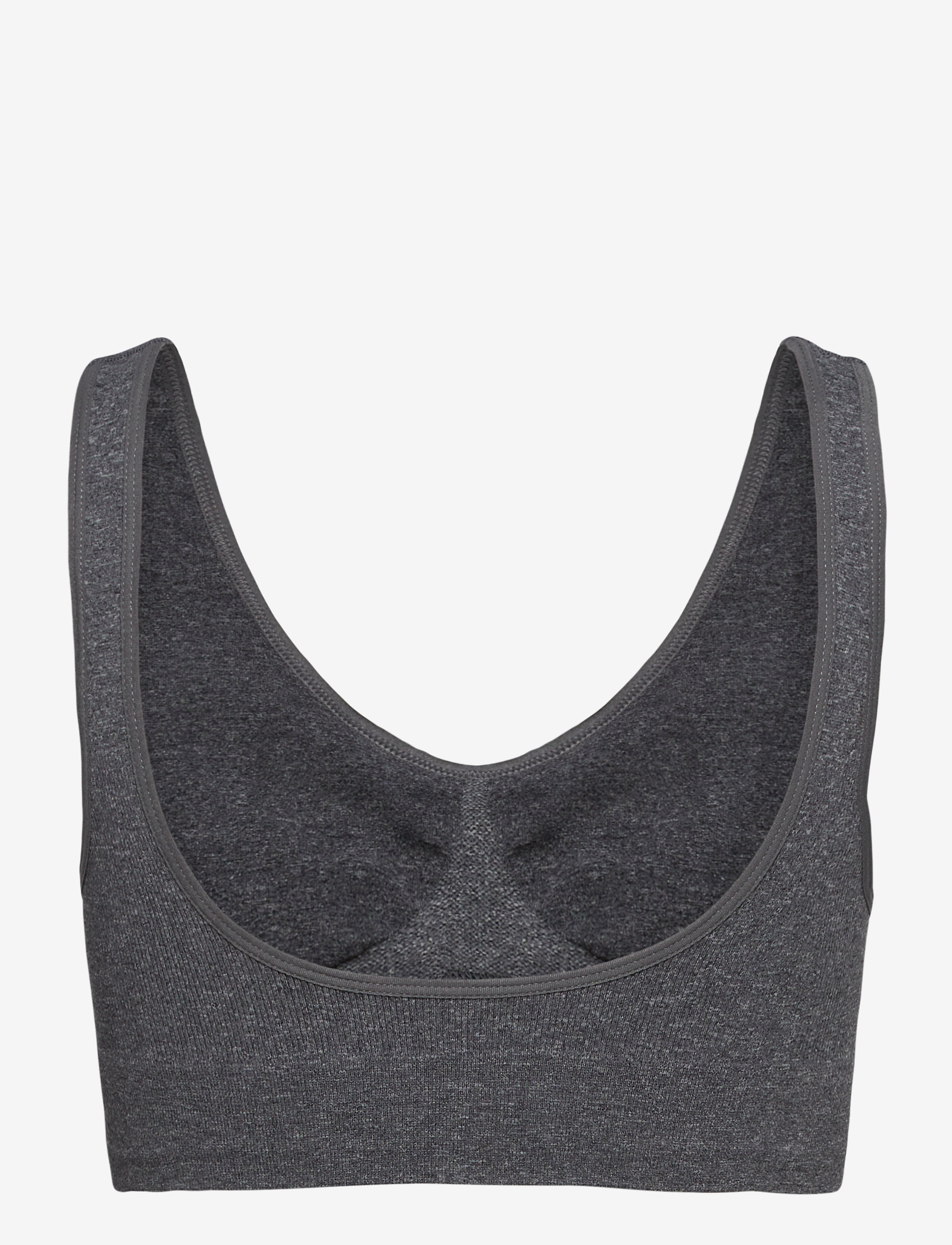 Decoy - DECOY bra top w/wide straps - tank top rinnahoidjad - grey - 2
