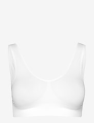 DECOY bra top w/wide straps - WHITE