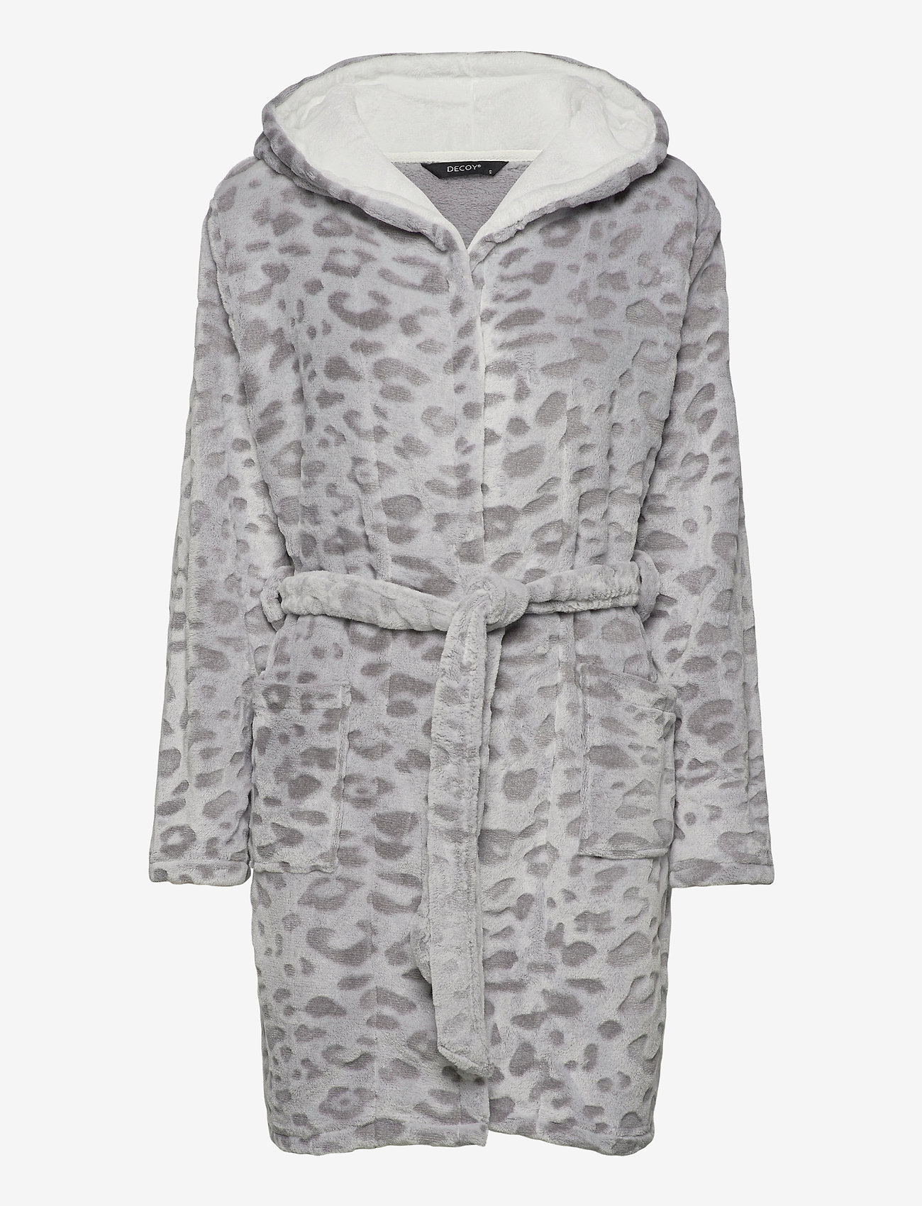 Decoy - DECOY robe w/hood - leopard pr - 0