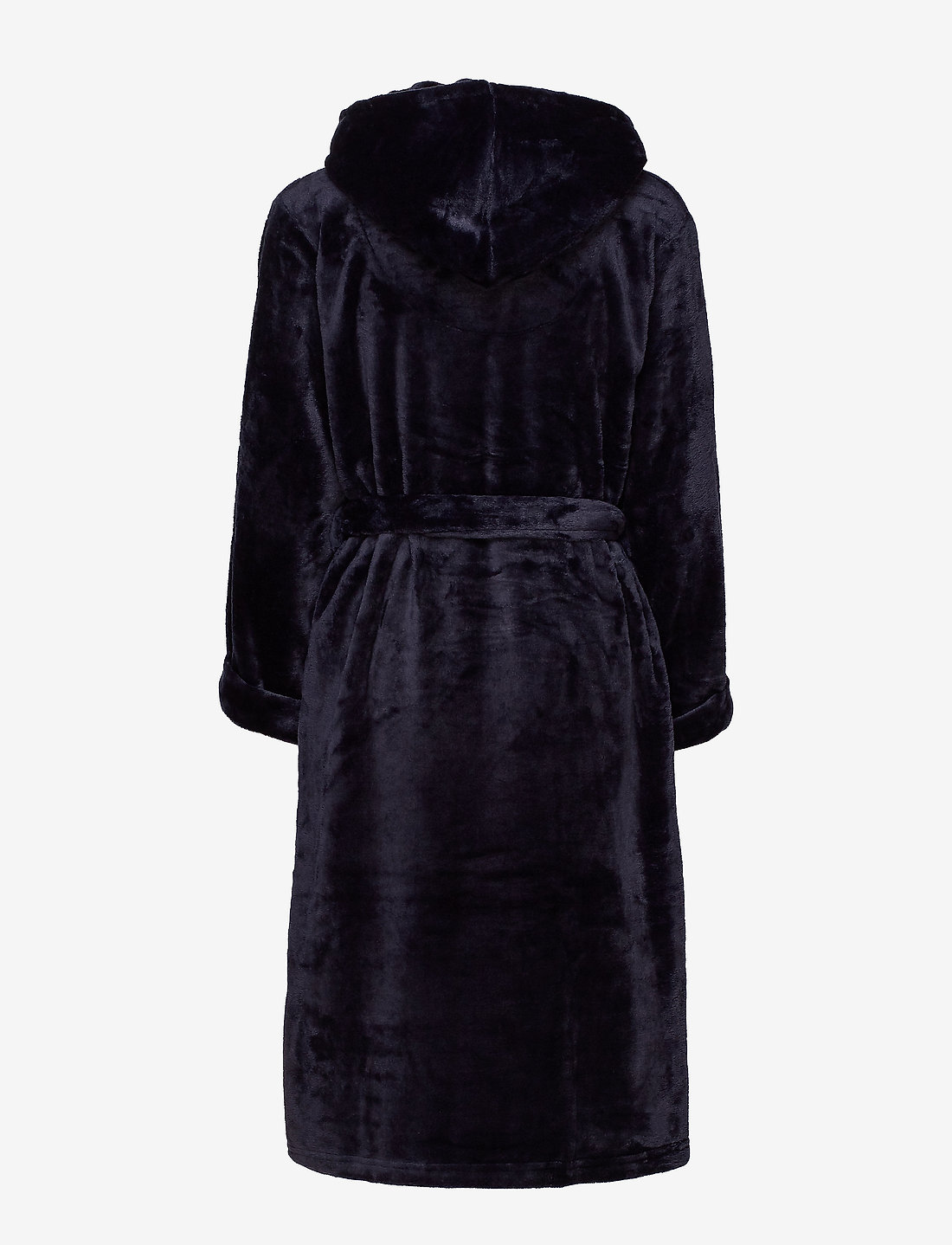 Decoy Decoy Long Robe W hood Black Black 56 Boozt
