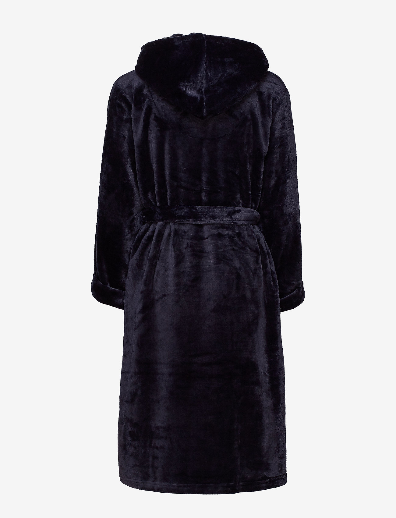 Decoy - DECOY long robe w/hood - plus size - navy - 1