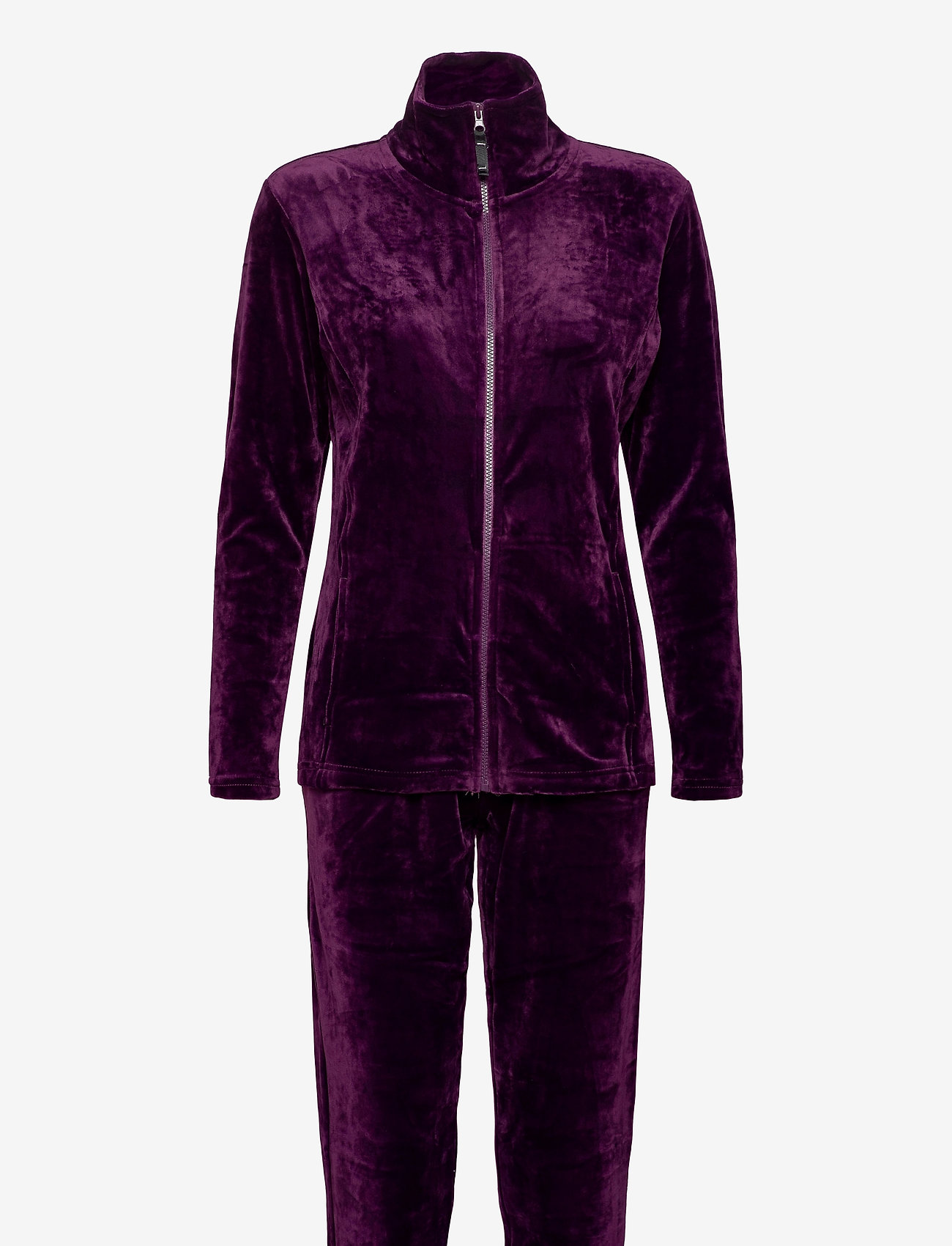 Decoy - DECOY velour homewear set - shadow pur - 0