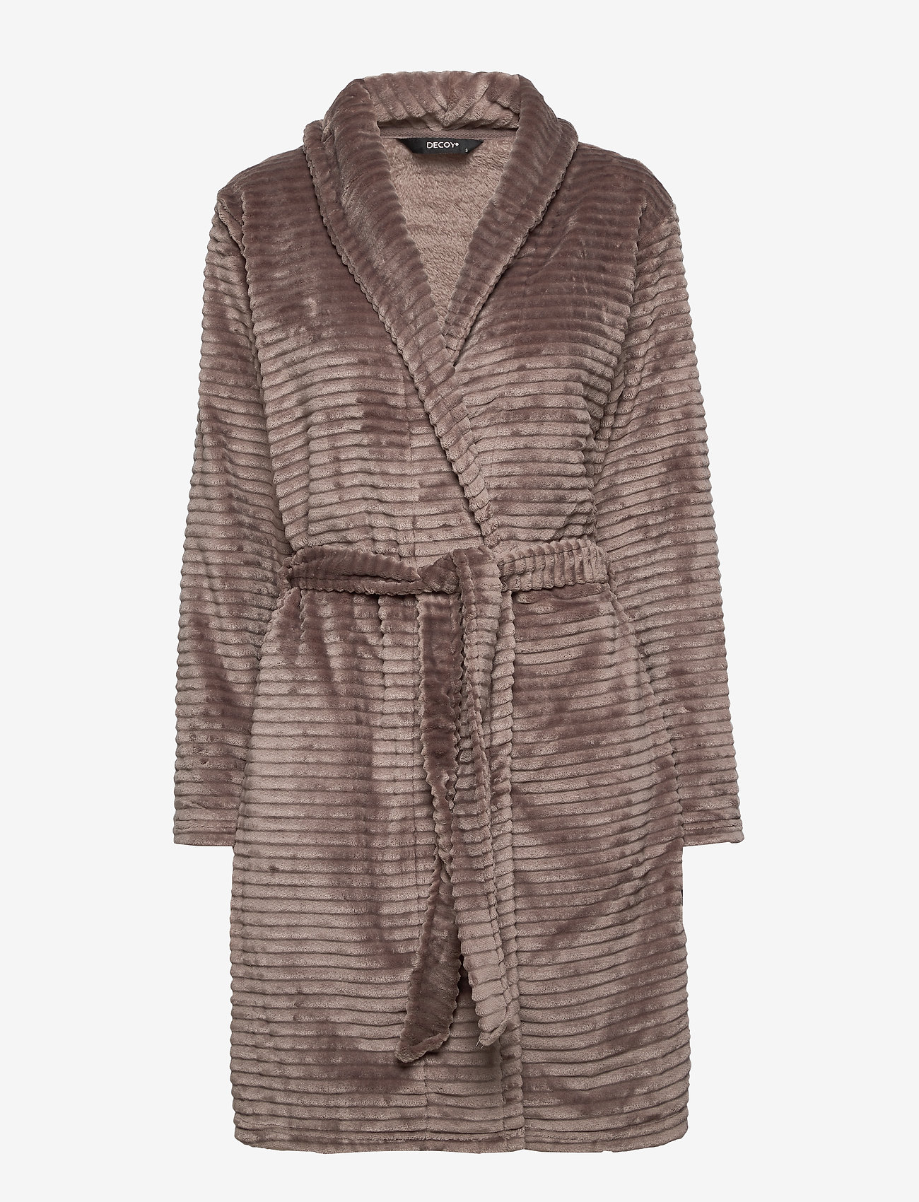 Decoy - DECOY short robe w/stripes - driftwood - 0