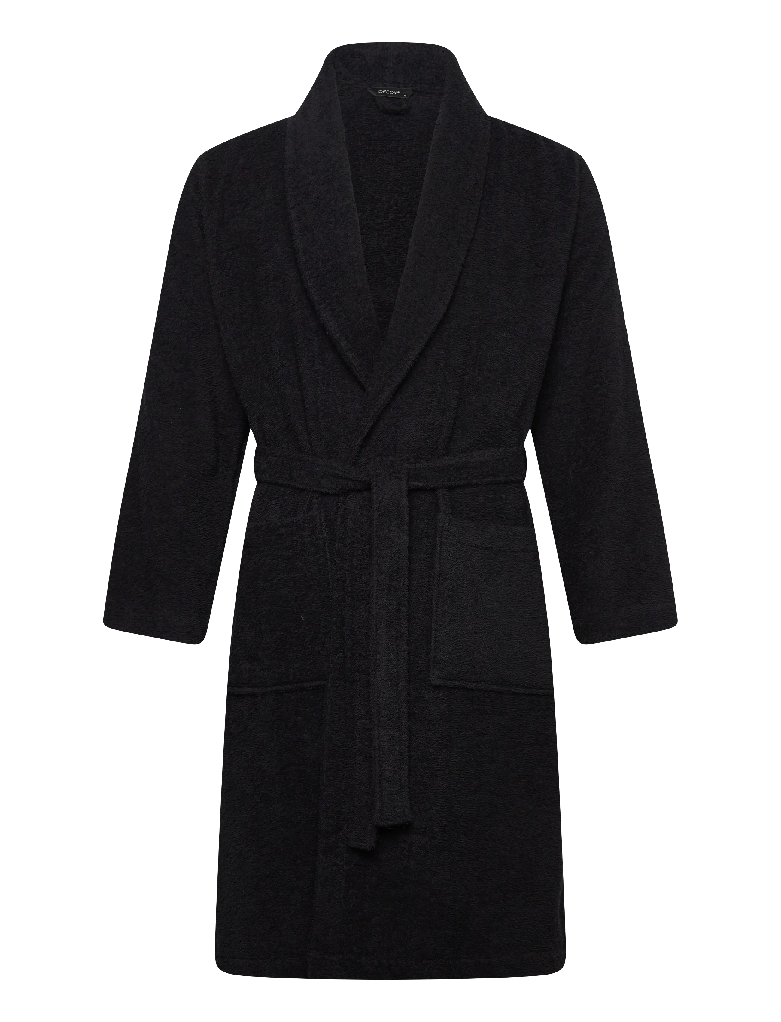 Decoy Bathrobe, Badekåbe, Sort, Str: S