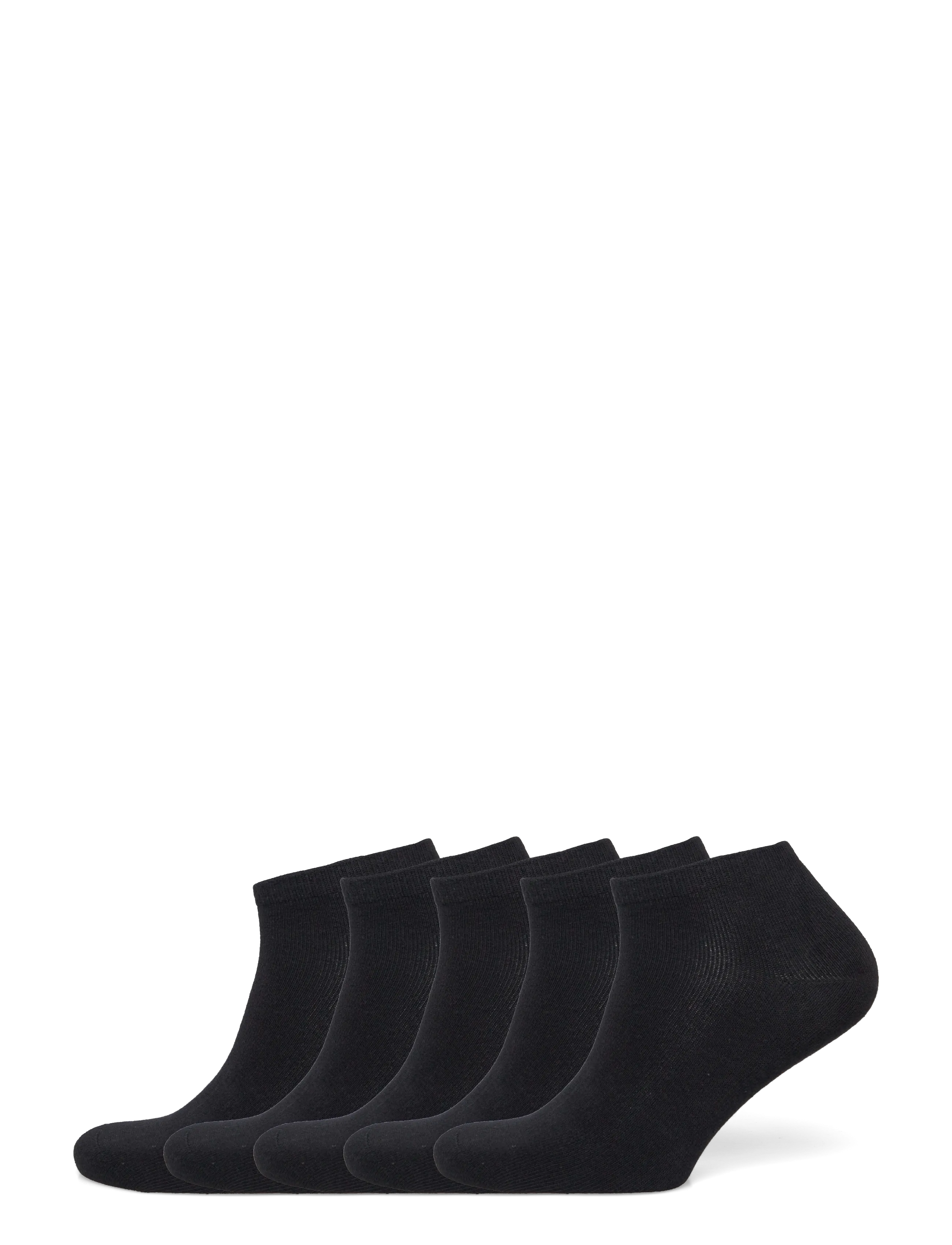 Decoy Sneaker Sock 5-Pk, 37-41, Socks, Schwarz - Ankle Frauen