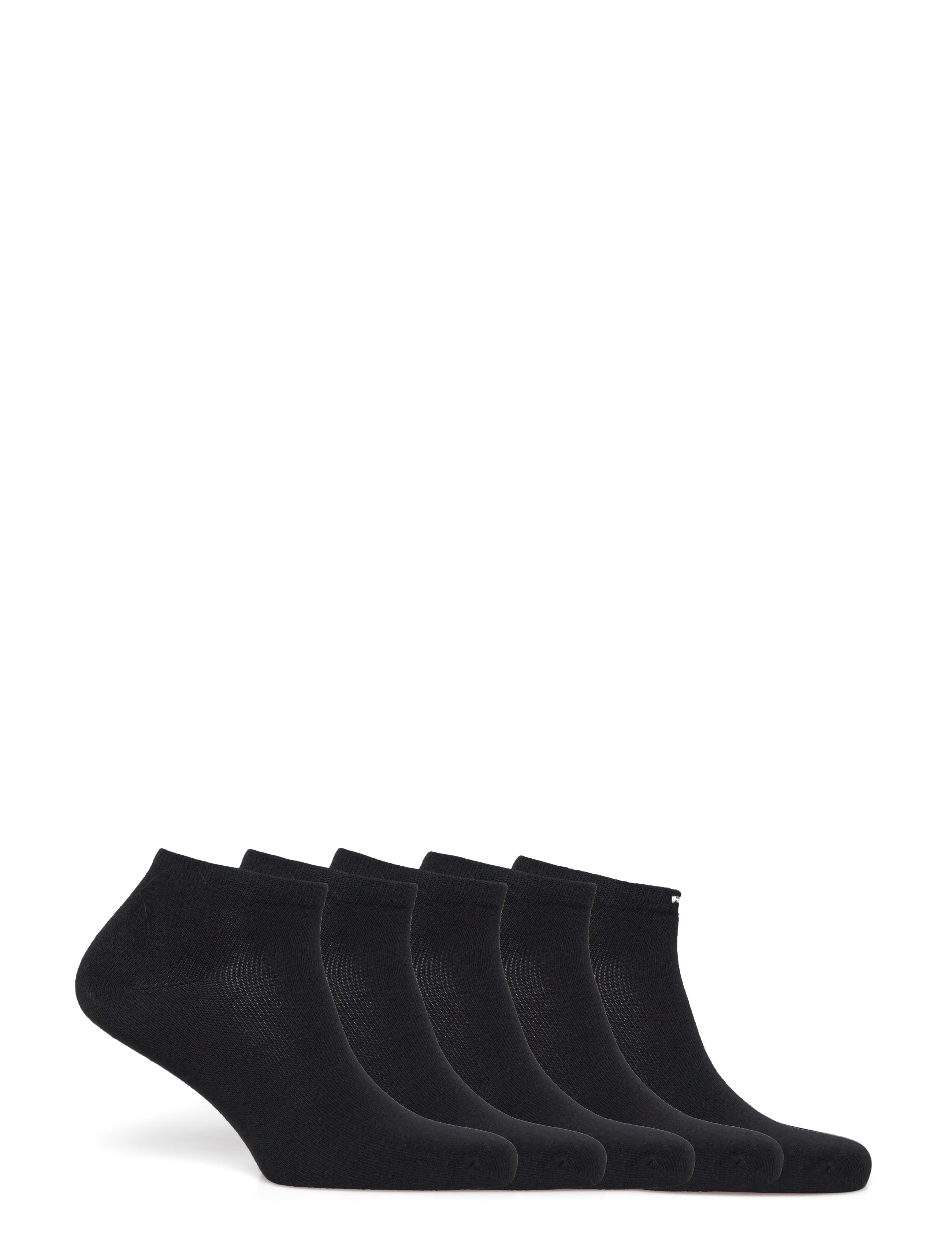 Decoy - DECOY sneaker sock 5-pk - ankelstrumpor - black - 1