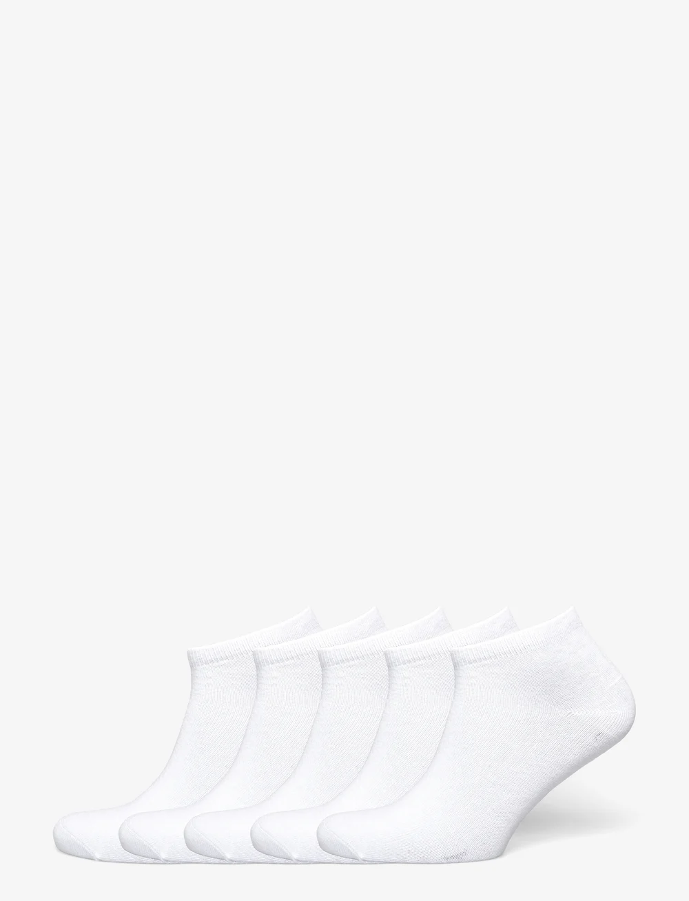Decoy - DECOY sneaker sock 5-pk - ankelstrømper - white - 0