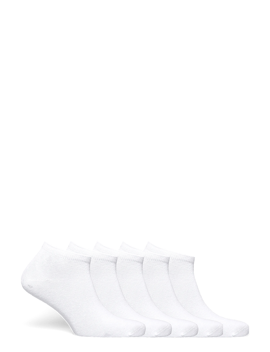 Decoy - DECOY sneaker sock 5-pk - ankle socks - white - 1