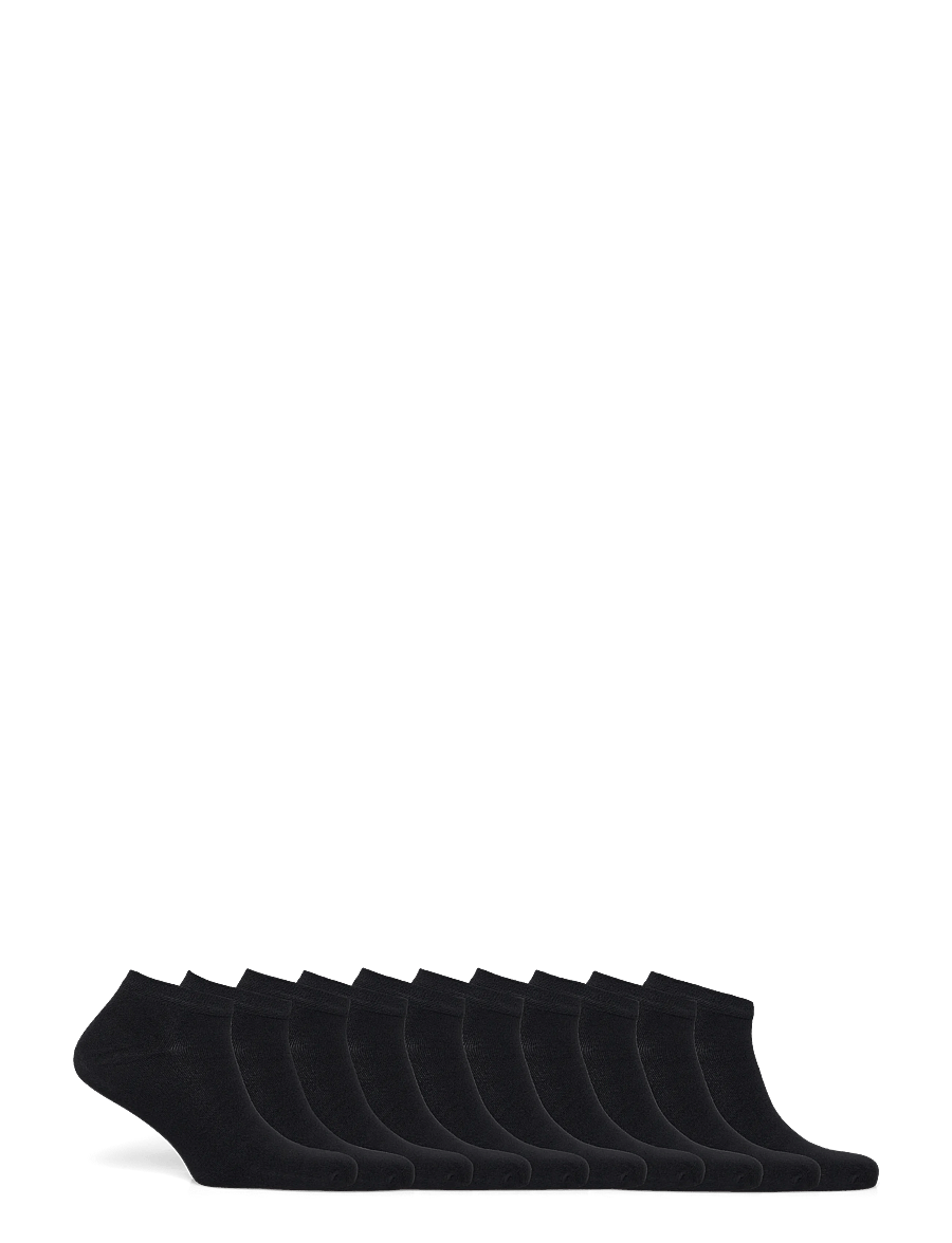 Decoy - DECOY sneaker sock 10-pack - lühikese säärega sokid - black - 1