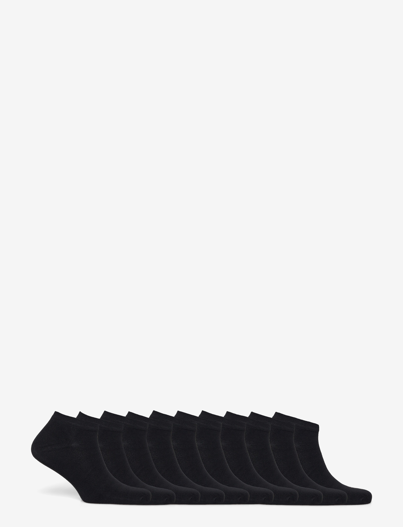 Decoy - DECOY sneaker sock 10-pack - ankelstrumpor - black - 1