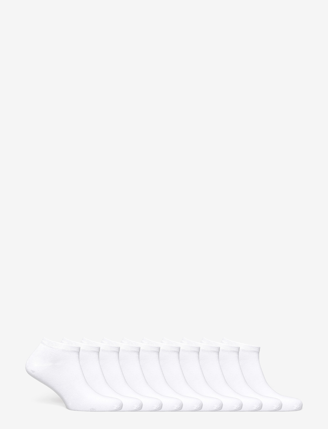 Decoy - DECOY sneaker sock 10-pack - ankelstrumpor - white - 1