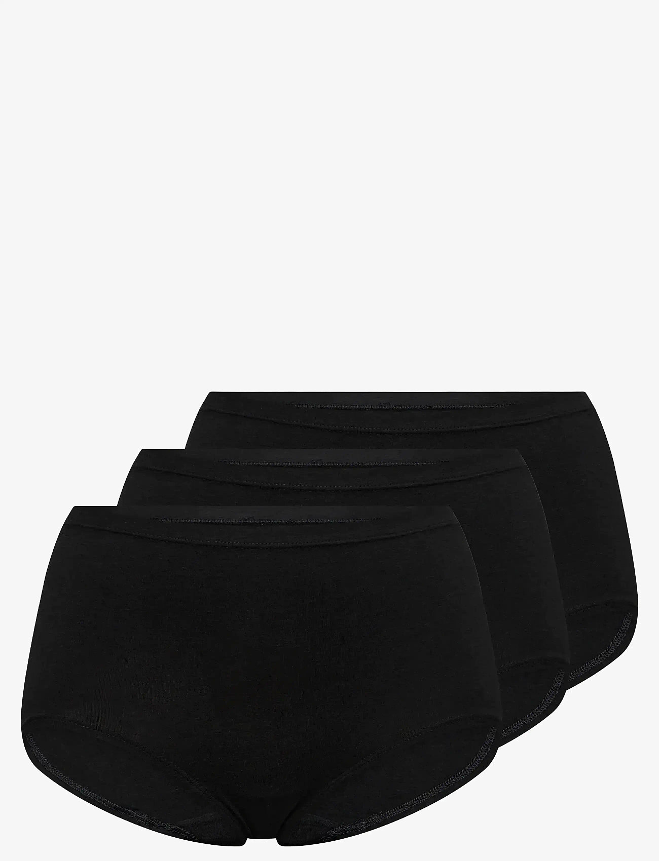 Decoy - DECOY maxi 3-pack - midi & maxi slips - black - 0