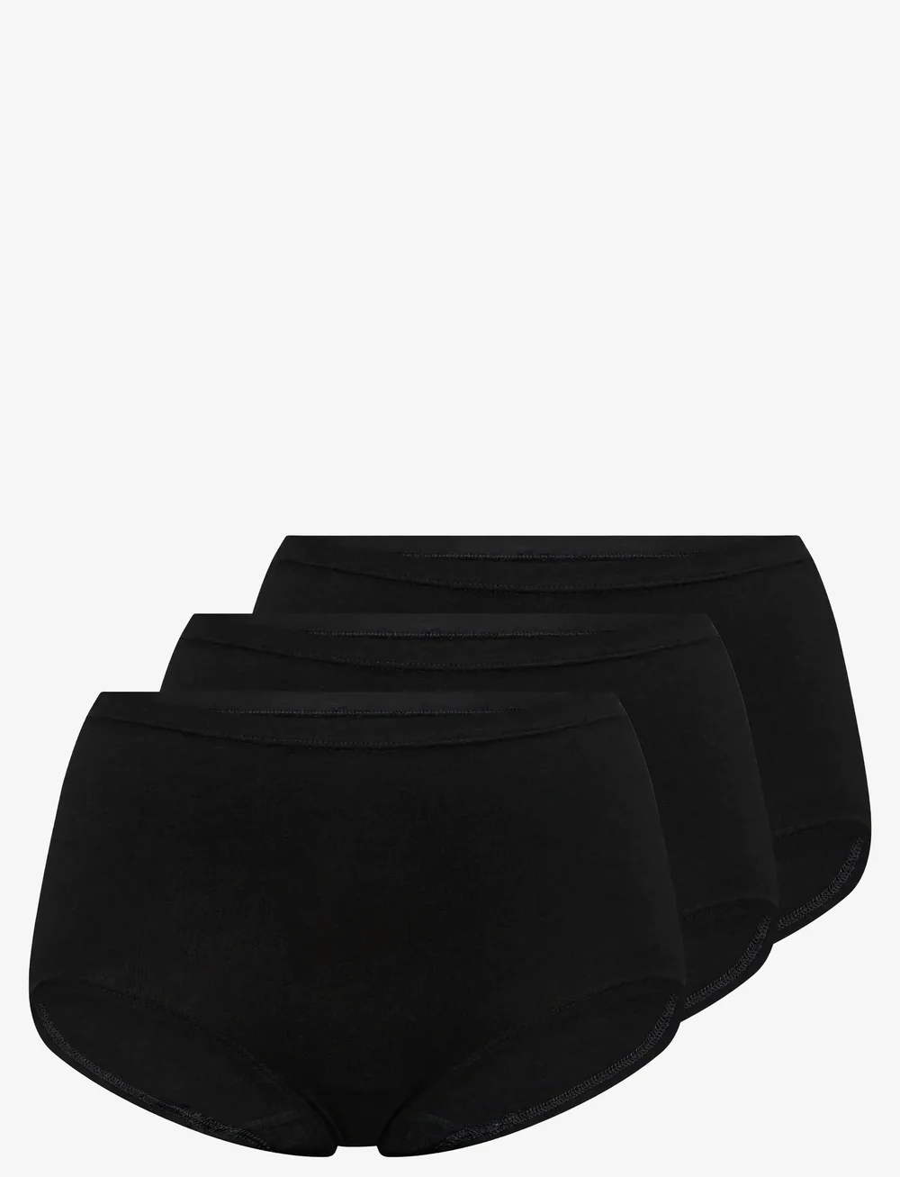 Decoy - DECOY maxi 3-pack - midi & maxi trusser - black - 0