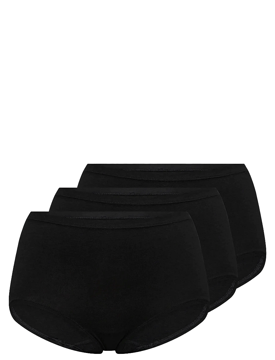 Decoy - DECOY maxi 3-pack - midi & maxi slips - black - 0