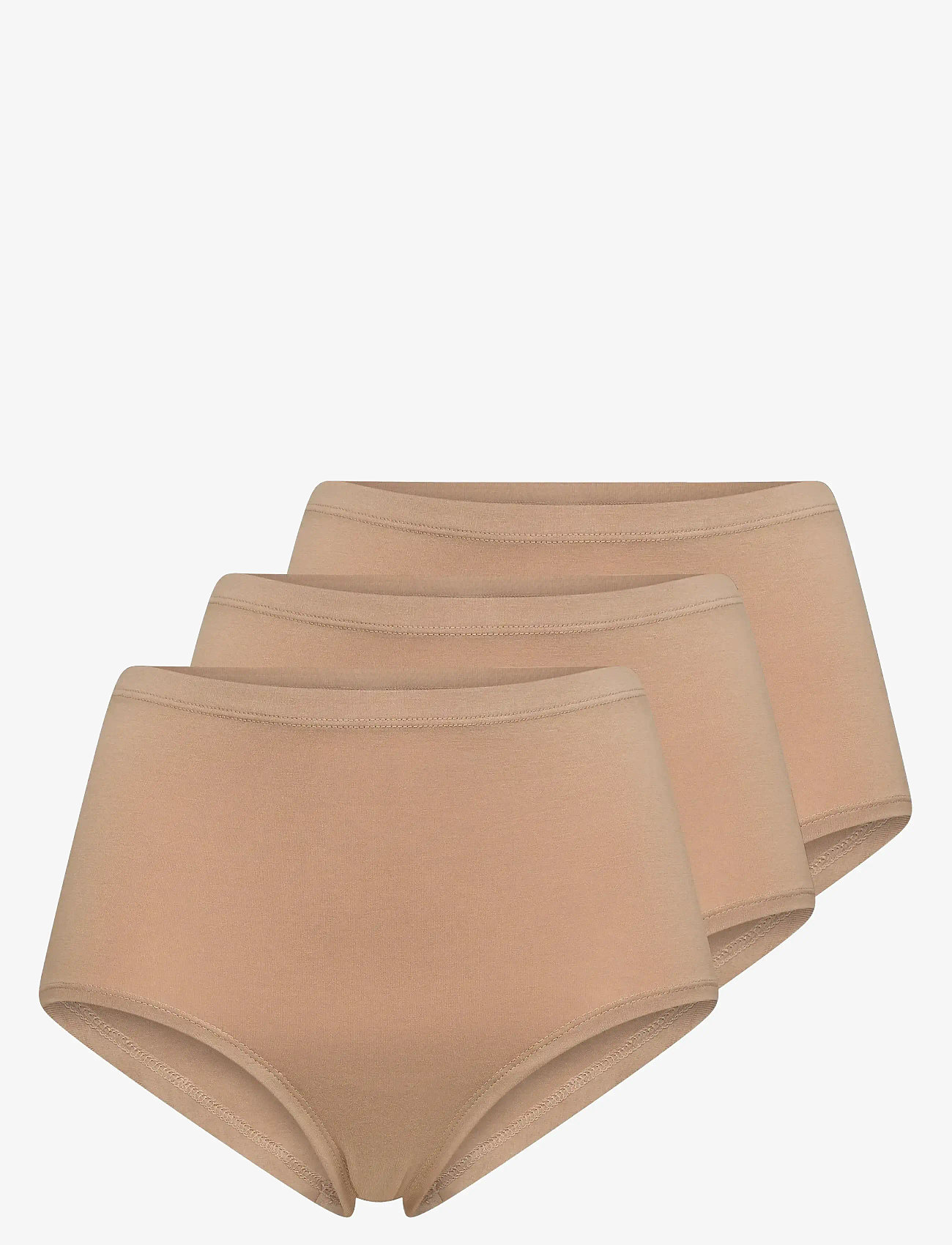 Decoy - DECOY maxi 3-pack - midi & maxi briefs - nude - 0