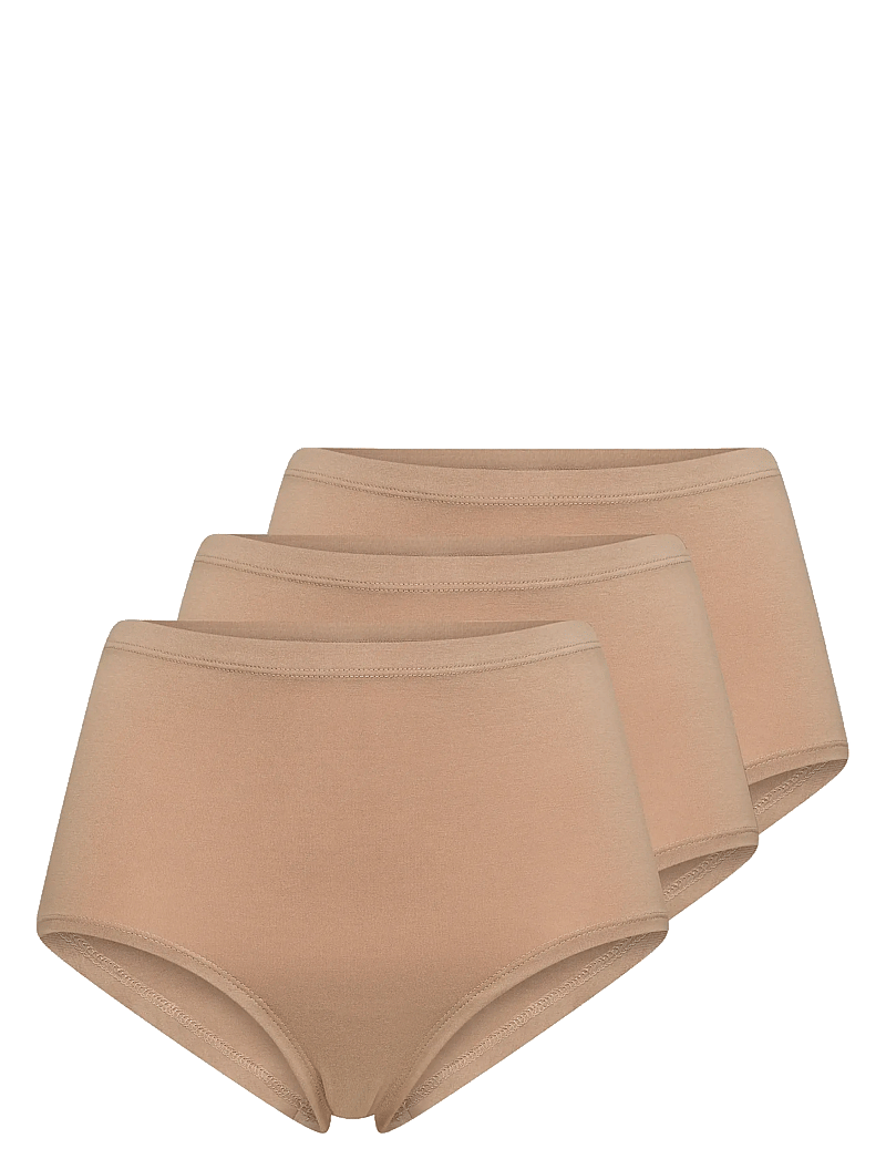 Decoy - DECOY maxi 3-pack - midi & maxi slips - nude - 0