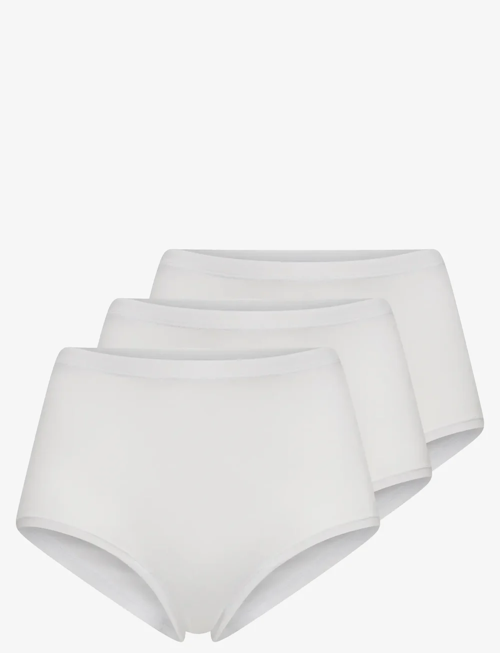 Decoy - DECOY maxi 3-pack - midi & maxi trusser - white - 0