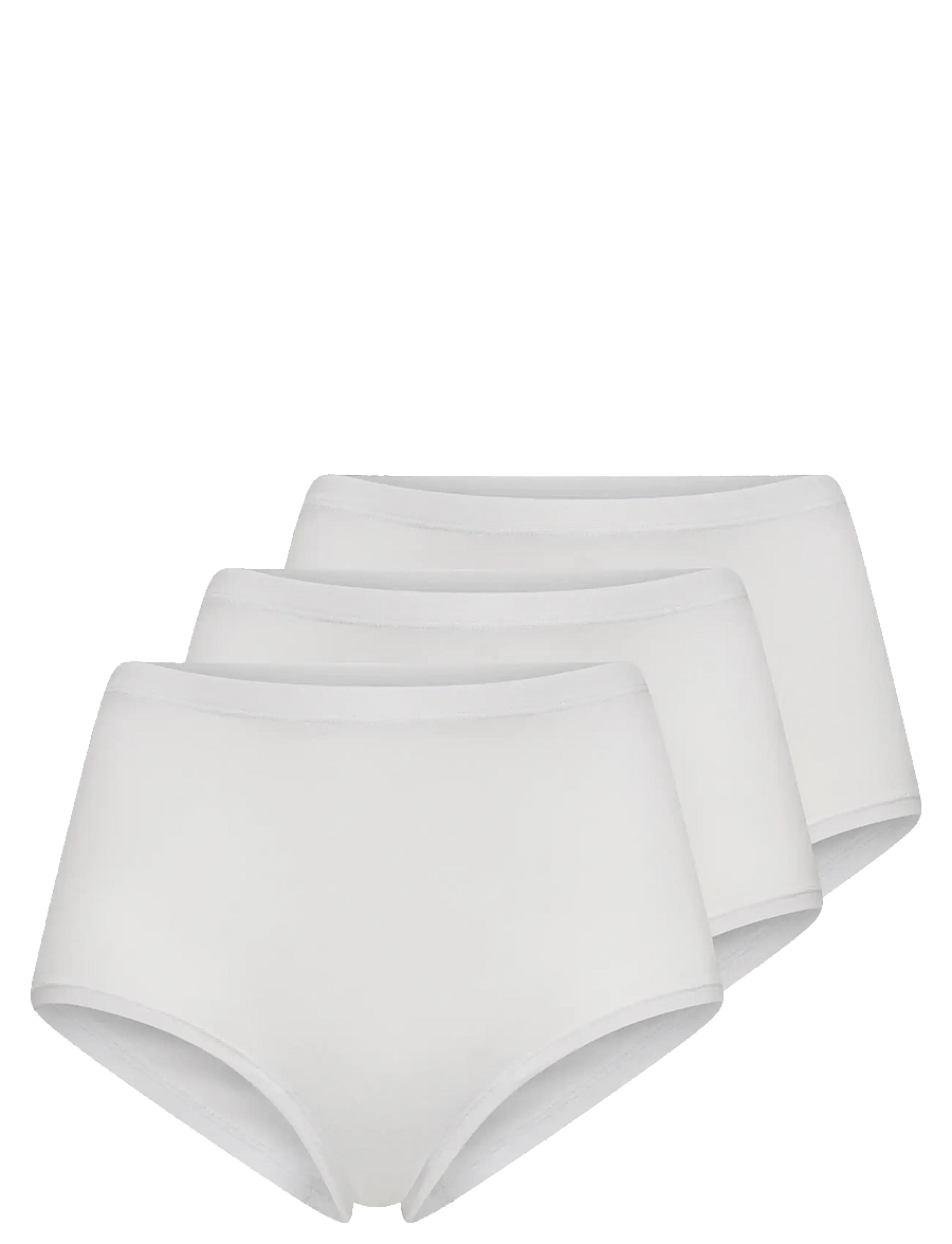 Decoy - DECOY maxi 3-pack - midi & maxi slips - white - 0