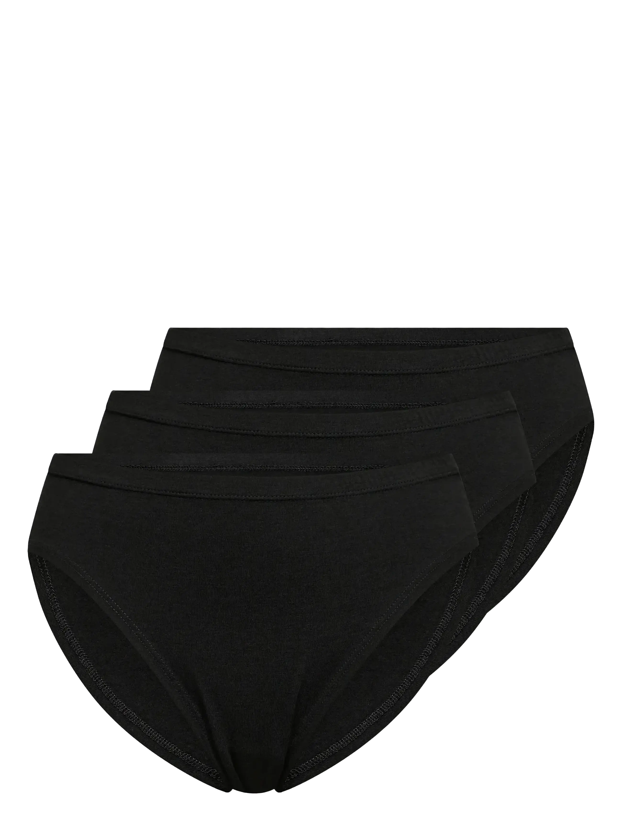 Decoy DECOY tai 3-pack - Underkläder - BLACK / black