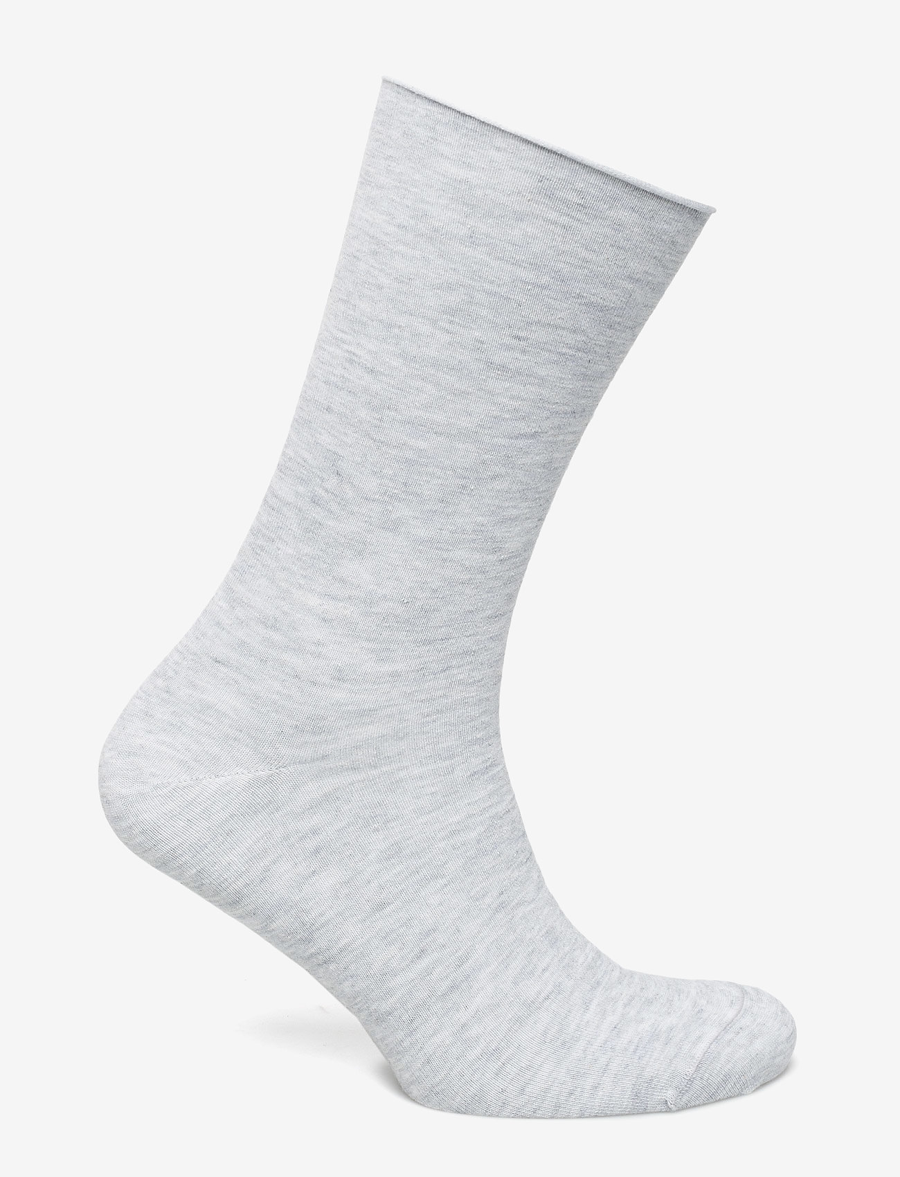 Decoy - Ladies thin ankle sock - regular socks - light grey melange - 1