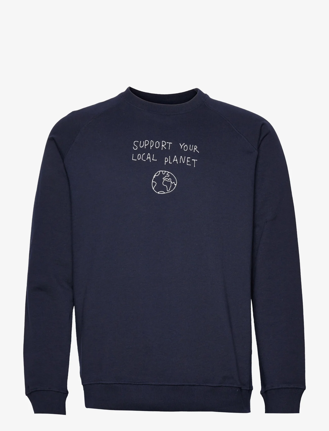 DEDICATED - Sweatshirt Malmoe Local Planet Navy - sweatshirts - black iris - 1