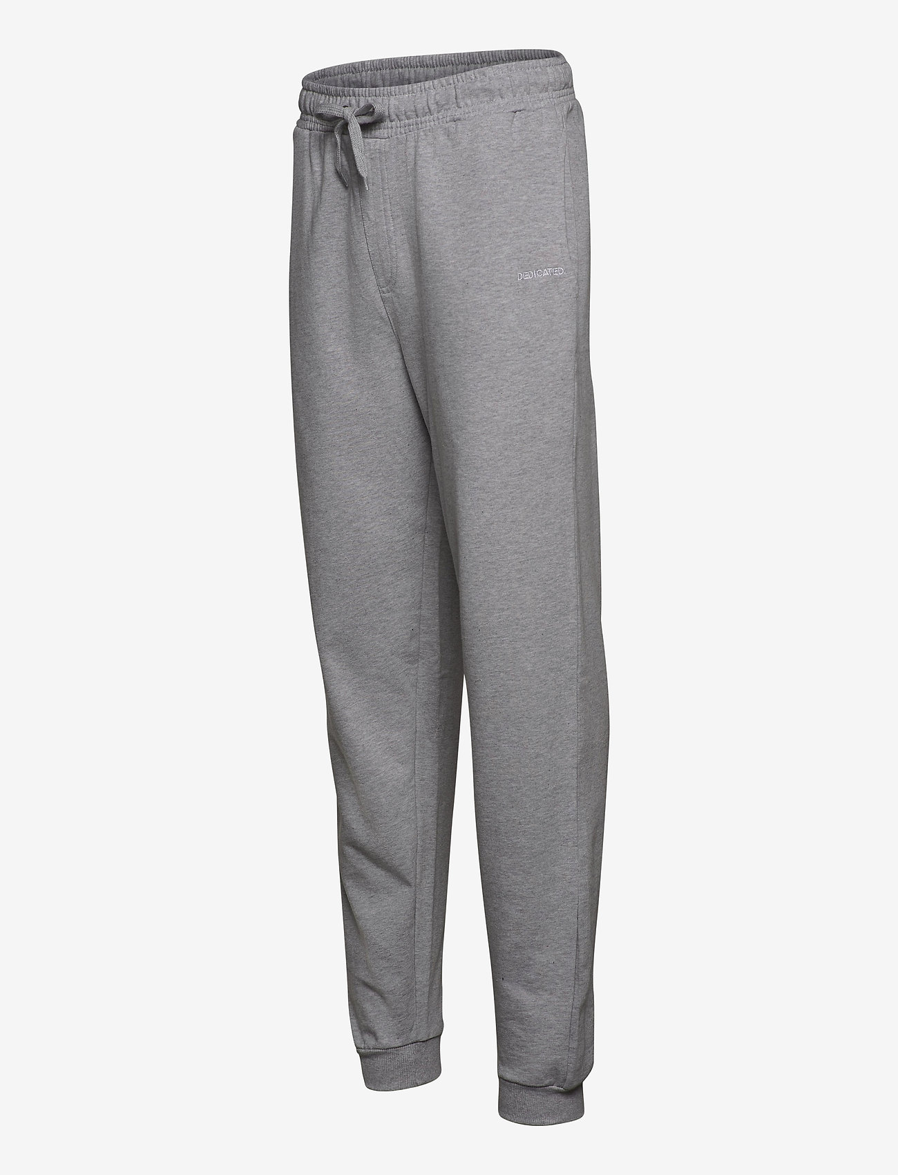 DEDICATED - Joggers Lund Dedicated Script - grey melange - 2
