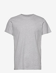 DEDICATED - T-shirt Stockholm Base - t-shirts - grey melange - 1