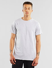 DEDICATED - T-shirt Stockholm Base - t-shirts - grey melange - 0