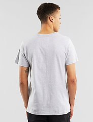 DEDICATED - T-shirt Stockholm Base - t-shirts - grey melange - 4