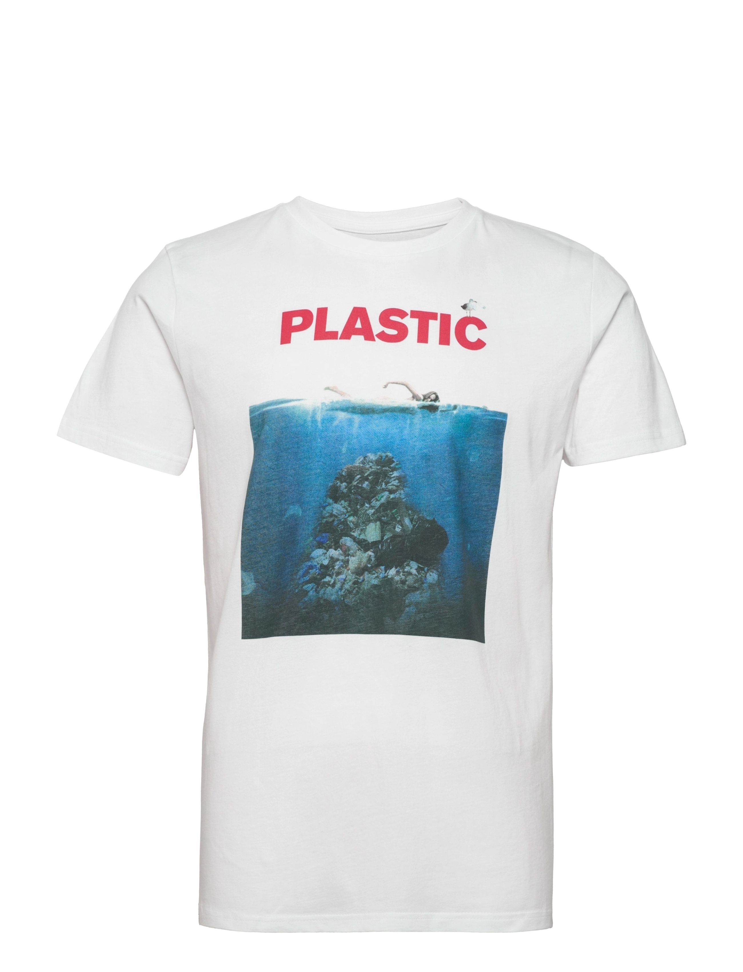 DEDICATED - T-shirt Stockholm Plastic - white - 1
