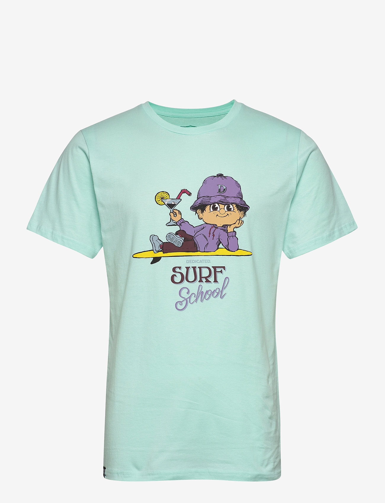 DEDICATED - T-shirt Stockholm Surf School - blue tint - 0