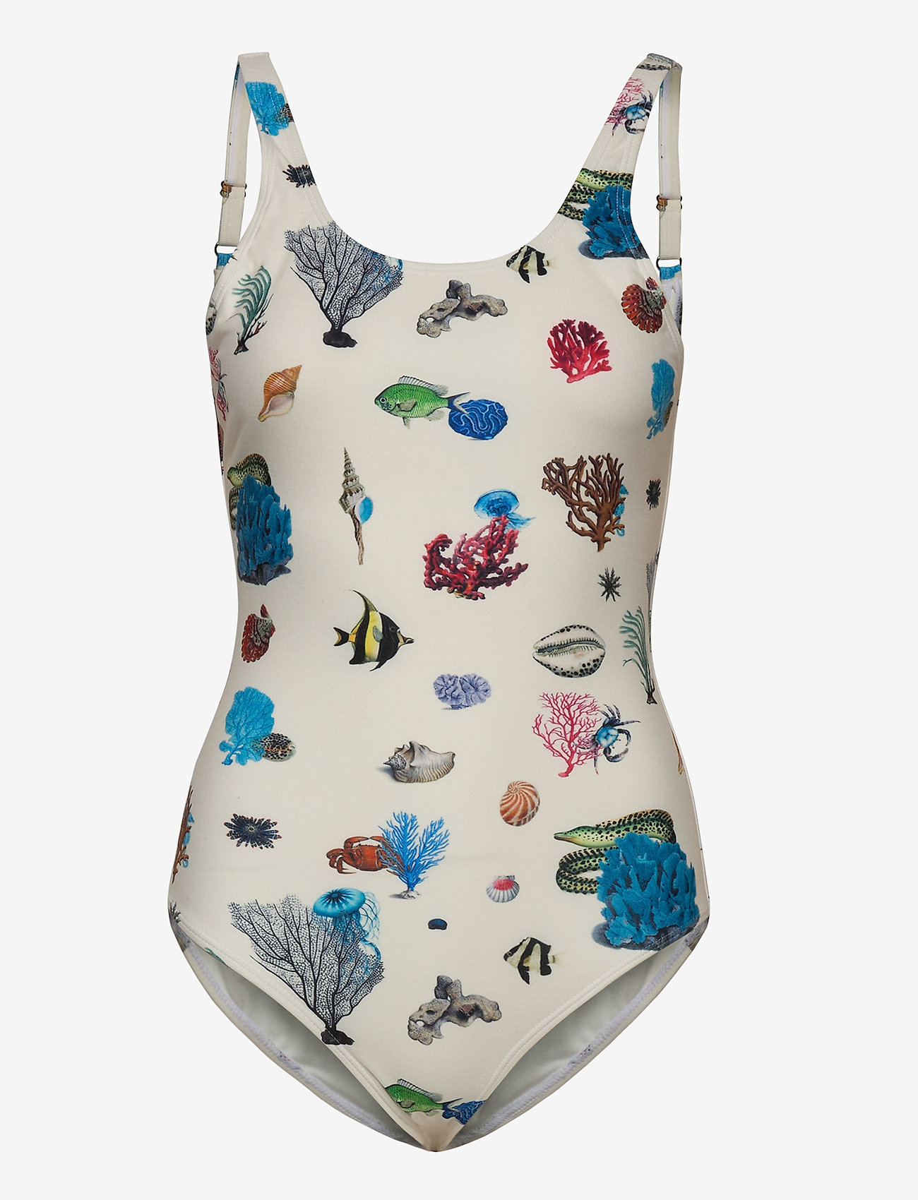 DEDICATED - Swimsuit Rana Coral Reef - off-white - 0