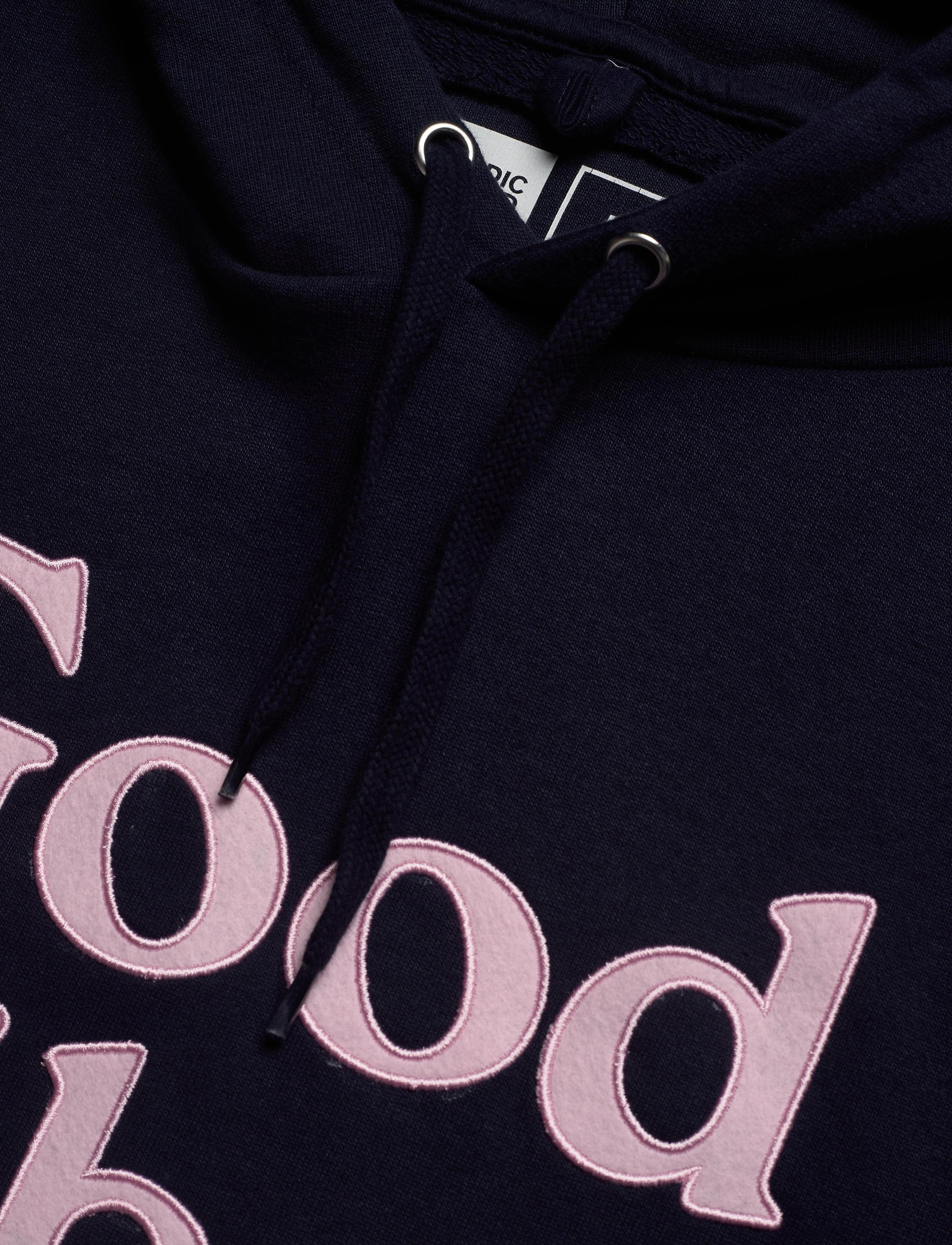 DEDICATED - Hoodie Falun GVO Felt - navy - 2