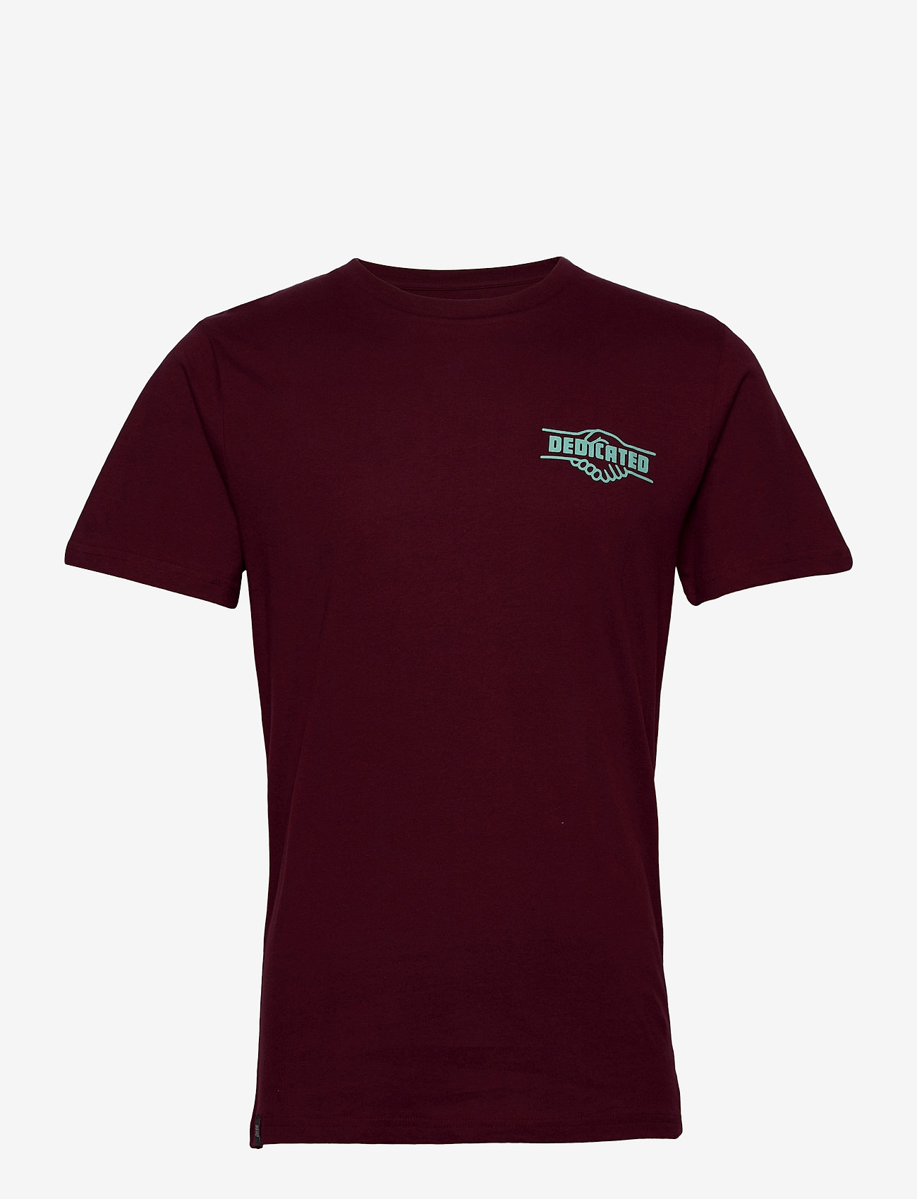 DEDICATED - T-shirt Stockholm Good Hands - burgundy - 0