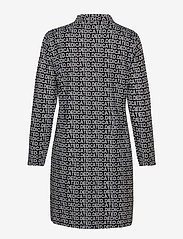 DEDICATED - Dress Lo Dedicated Jacquard - vidutinio ilgio suknelės - black - 1