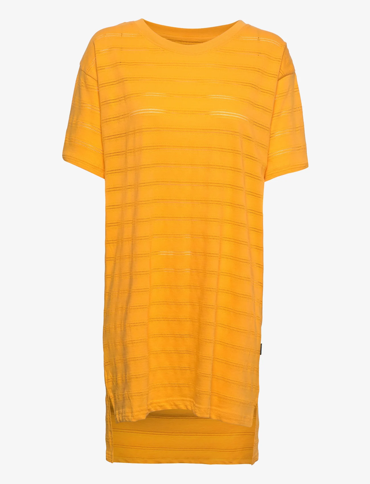 DEDICATED - T-shirt Alta Lace Yellow - t-shirt jurken - yellow - 0