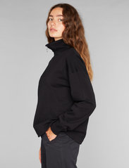 DEDICATED - Halfzip Sweatshirt Mariestad Black - black - 3