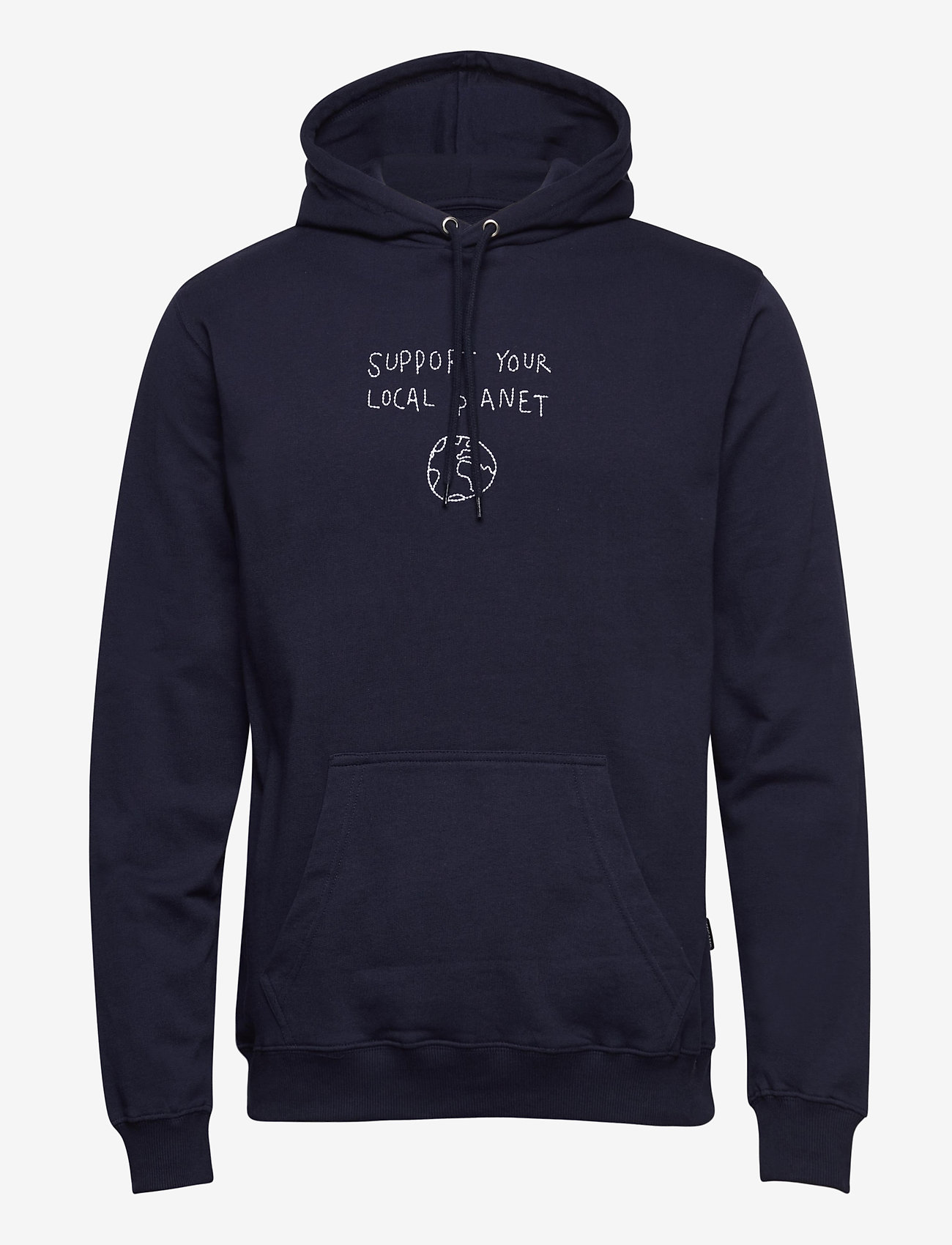 DEDICATED - Hoodie Falun Local Planet Navy - black iris - 0